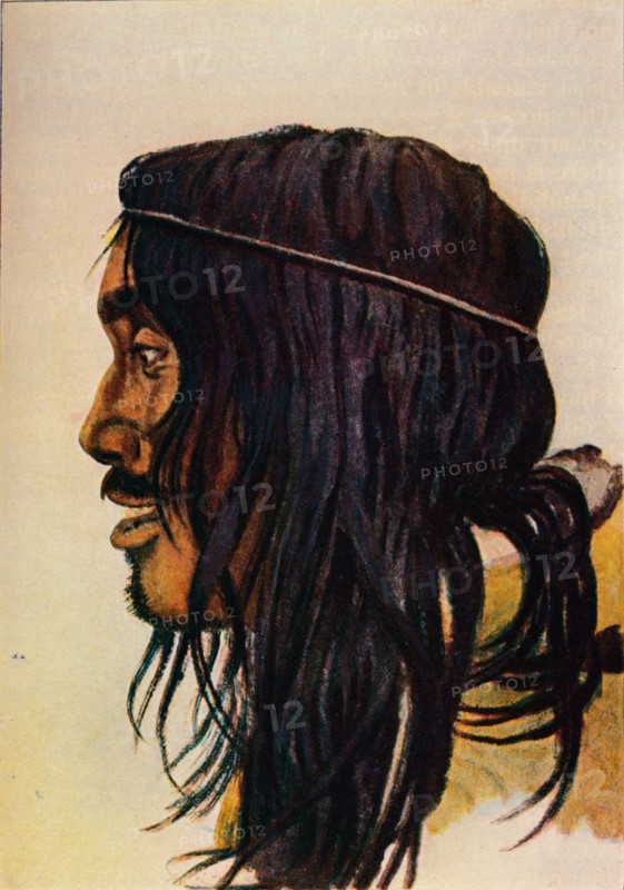 'Study of an Eskimo', c1917, (1928). Artist: Knud Johan Victor Rasmussen.