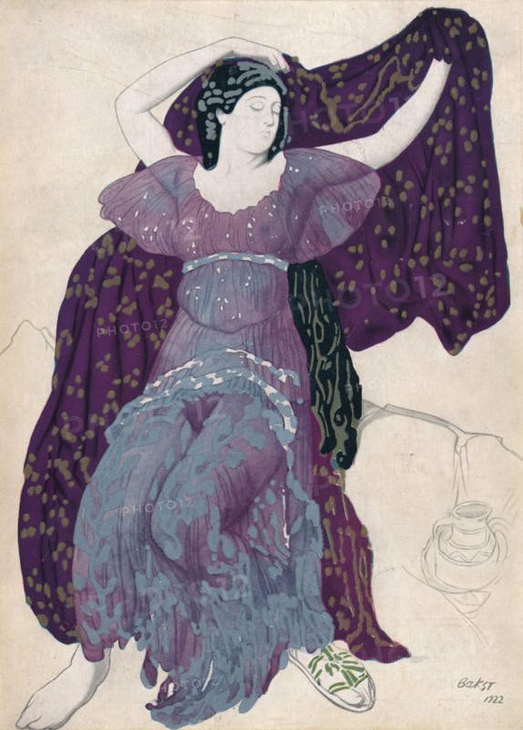 'Echo Abandonnée', 1922, (1923). Artist: Leon Bakst.