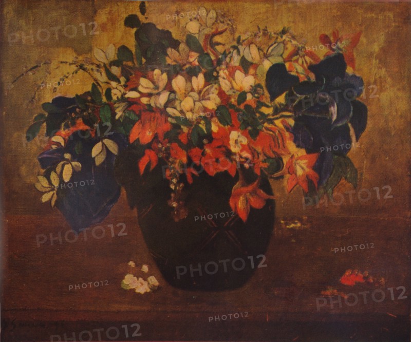 'A Vase of Flowers', 1896, (1932). Artist: Paul Gauguin.