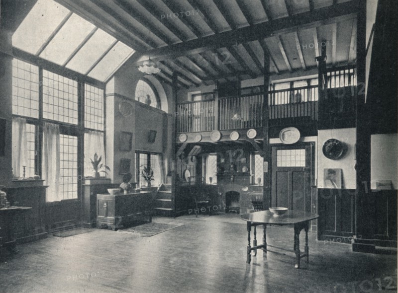 'Principal Room of a New Studio Residence in Lennox Gardens, Kensington', c1911. Artist: Unknown.