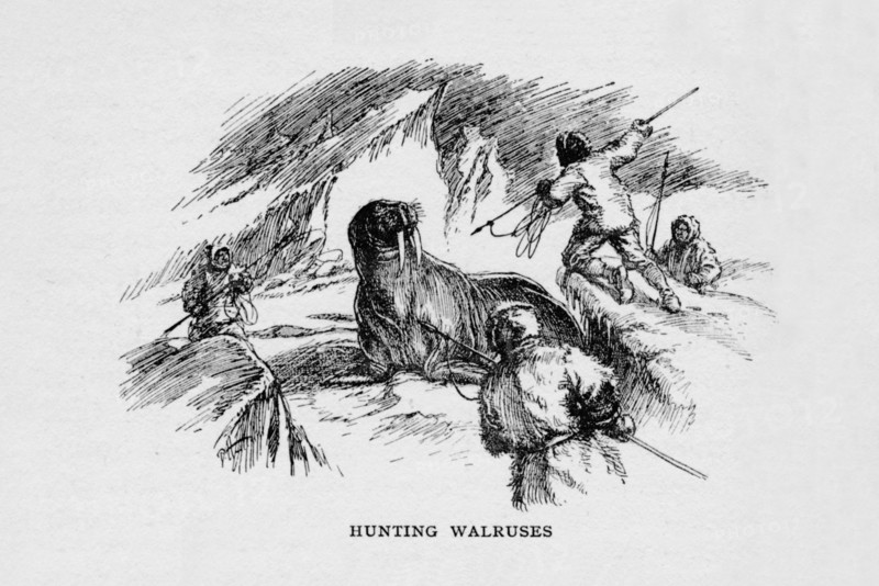 'Hunting Walruses', c1927, (1928). Artist: Unknown.