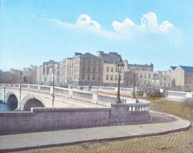'Patrick's Bridge showing Father Mathew's Statue', c1910. Creator: Unknown.