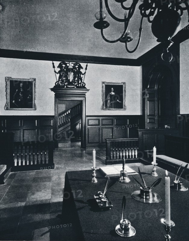 'The Assembly Room of the House of Burgesses', c1938. Artist: Unknown.