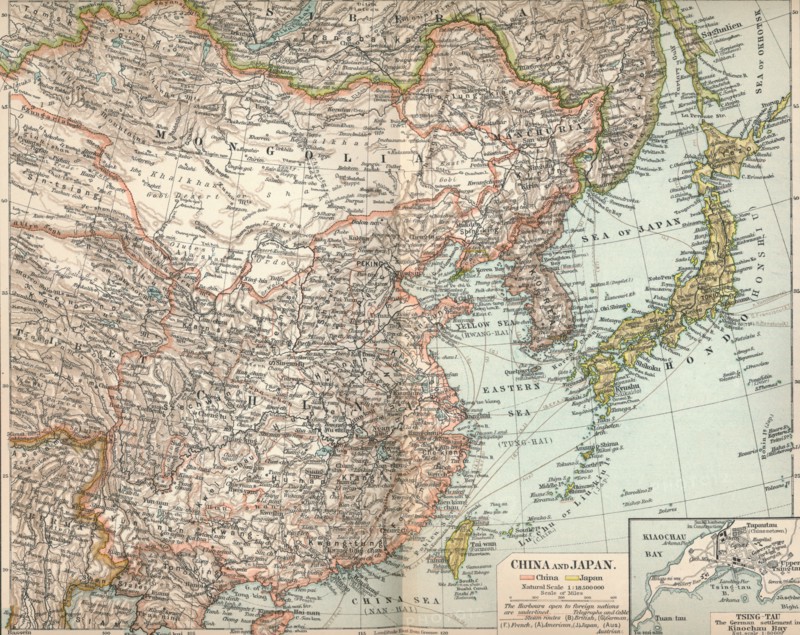 'China and Japan', c1903, (1904). Artist: Unknown.