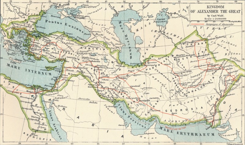 'Kingdom of Alexander the Great', c1901, (1902). Artist: Unknown.