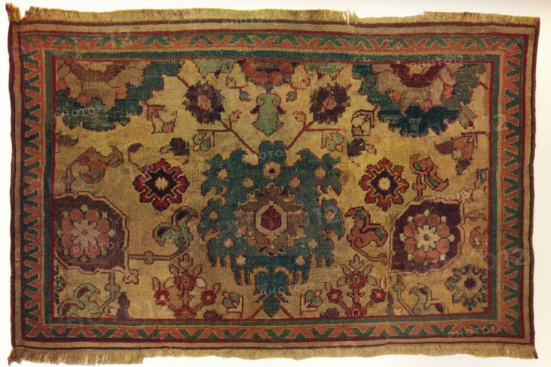 Indo-Persian rug, c1570. Artist: Unknown.
