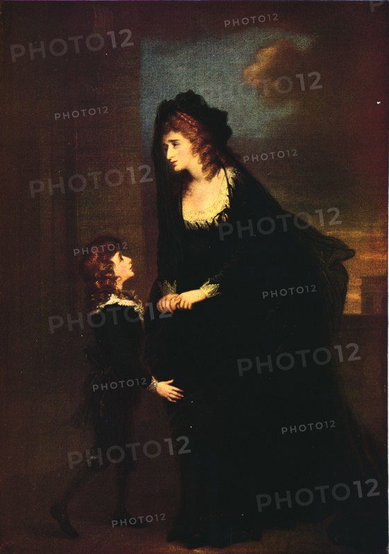 'Mrs. Siddons and her Son in the Tragedy of Isabella', 1784. Artist: William Hamilton.