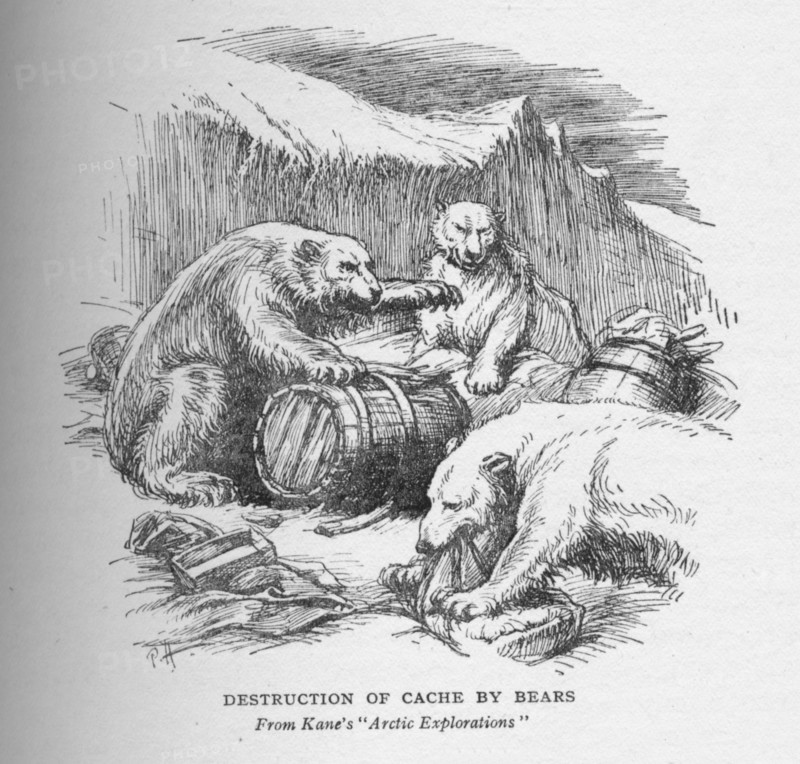 'The Cache Destroyed', c1856, (1928). Artist: Unknown.