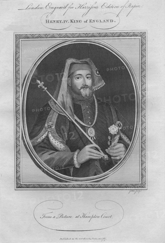 King Henry IV, 1787.  Artist: Anon.