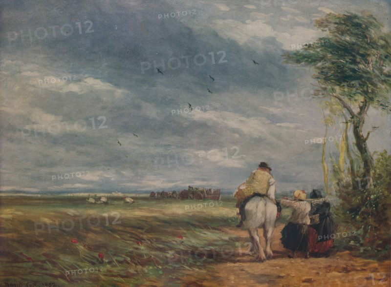 'Going to the Hayfield', 1852. Artist: David Cox the elder.