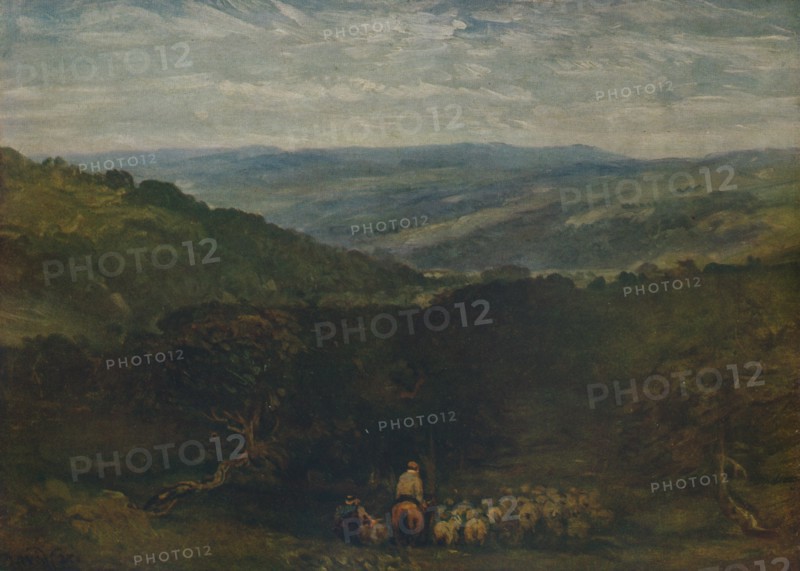 'In the Park, Bolton Bridge', c1852. Artist: David Cox the elder.