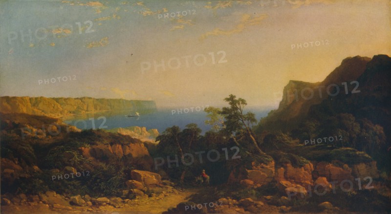 'From Mulgrave Woods, near Whitby', 1860. Artist: Edmund John Niemann.
