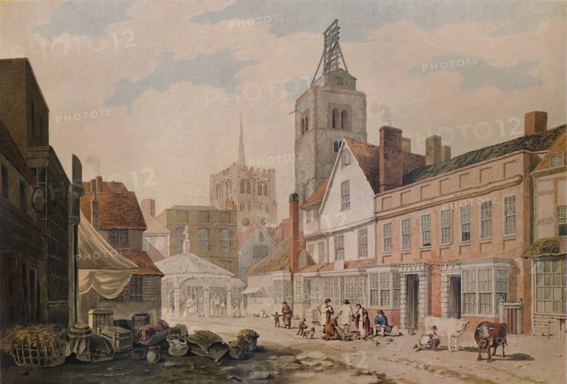 'St. Albans', 1809. Artist: George Sidney Shepherd.