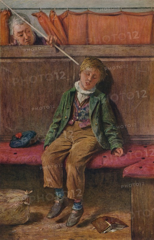 'The Word and a Blow', 1875. Artist: Henry Benjamin Roberts.