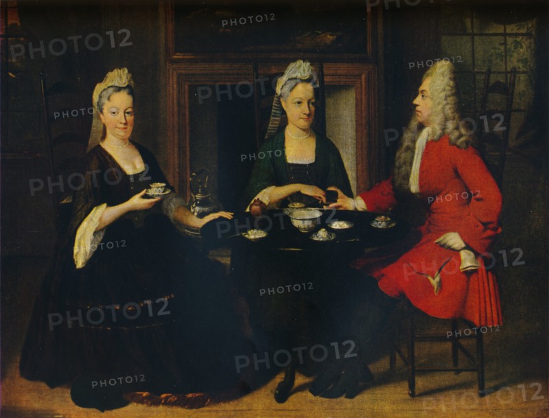 'Conversation Piece', c1735. Artist: Jan Maurits Quinkhard.