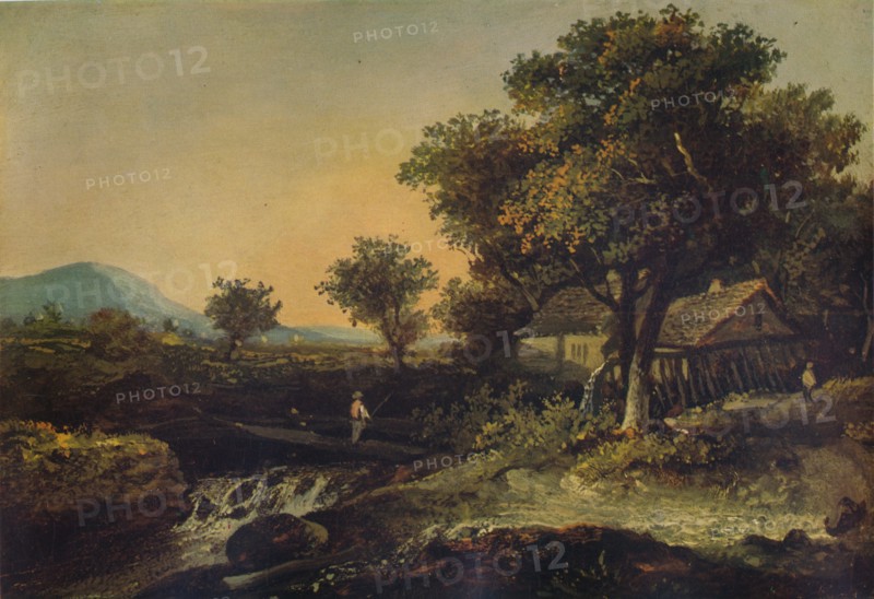 'An Old Mill', c1840. Artist: James Arthur O'Connor.