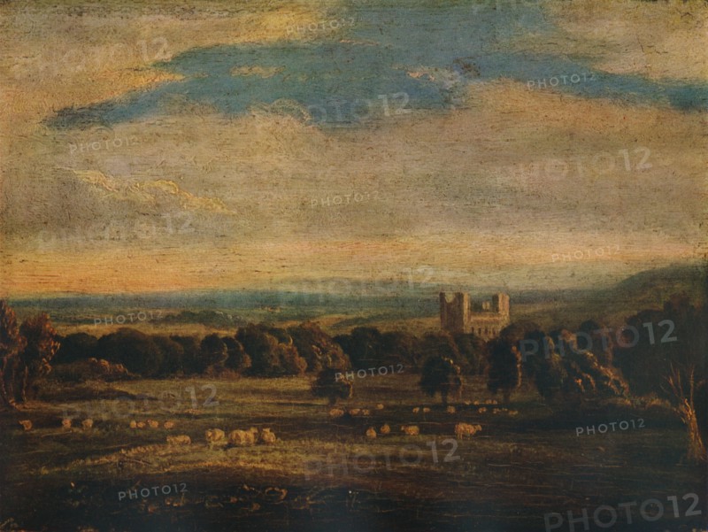 'Naworth Castle', c1826. Artist: John Constable.