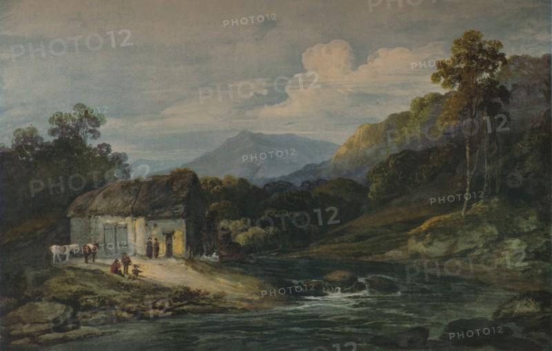 'The Mill in Combe Neath', c1776. Artist: John Laporte.