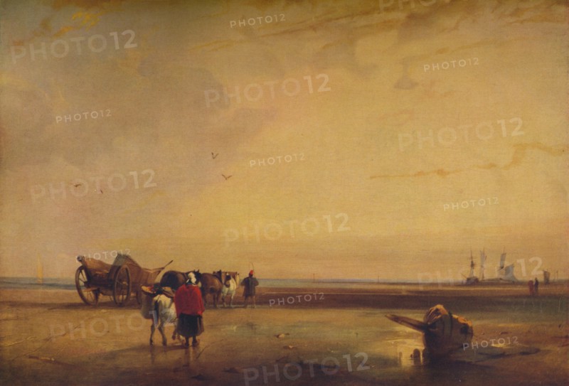 'Boulogne Sands', 1827. Artist: Richard Parkes Bonington.