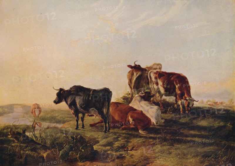 'Canterbury Meadows', c1879. Artist: Thomas Sidney Cooper.