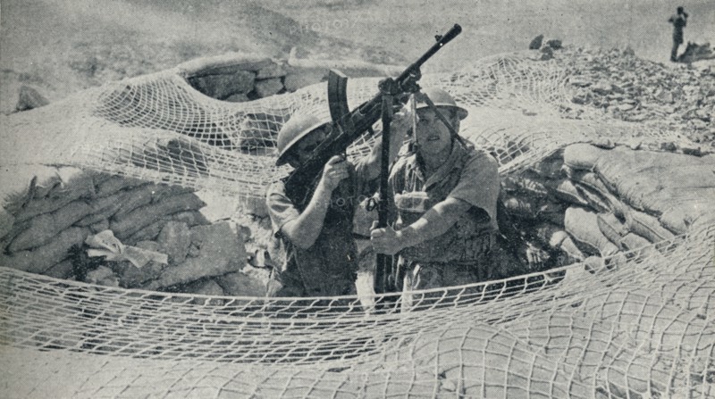 'Anzacs on Guard in Egypt', 1940, (1940). Artist: Unknown.