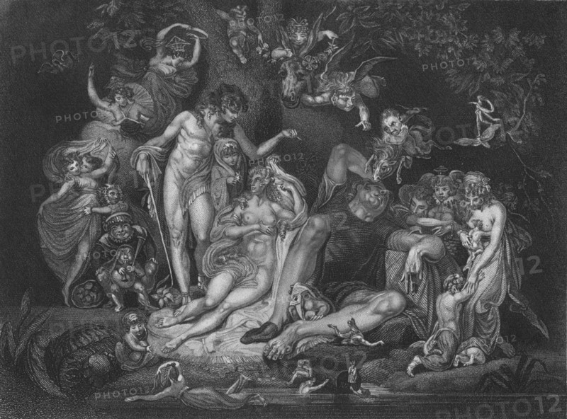 Act IV Scene i from A Midsummer Night's Dream, c19th century. Artist: Unknown.