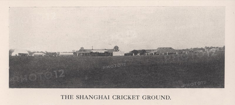 The Shanghai Cricket Ground, China, 1912.