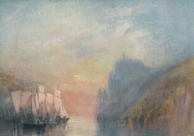 'On the Rhine', c1825 (1904). Artist: JMW Turner.