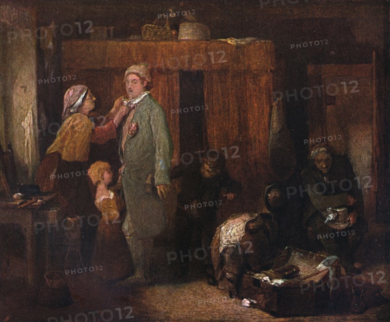 'The Wedding-Day', c1845 (1904). Artist: William Mulready.