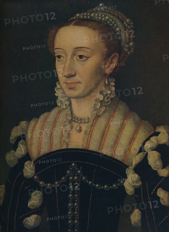 'Margaret of Navarre', c1563. Artist: Jean Clouet.