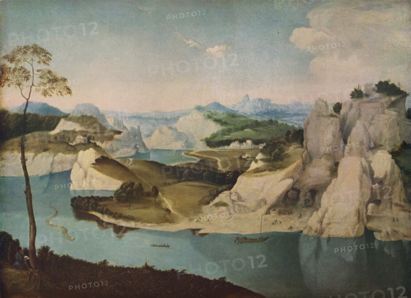 'Landscape: a River among Mountains', c1600. Artist: Unknown.