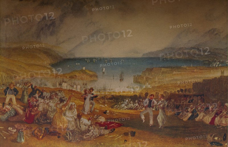 'Plymouth, Devonshire', c1830. Artist: JMW Turner.