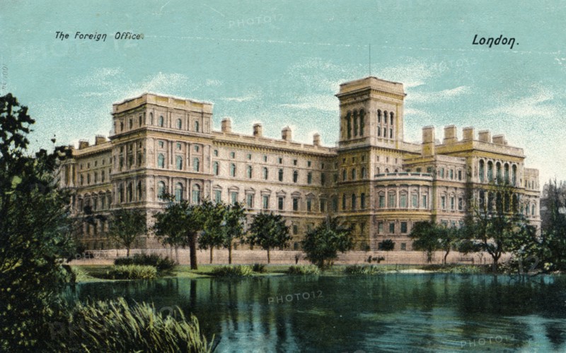 'The Foreign Office, London', c1910. Artist: Unknown.