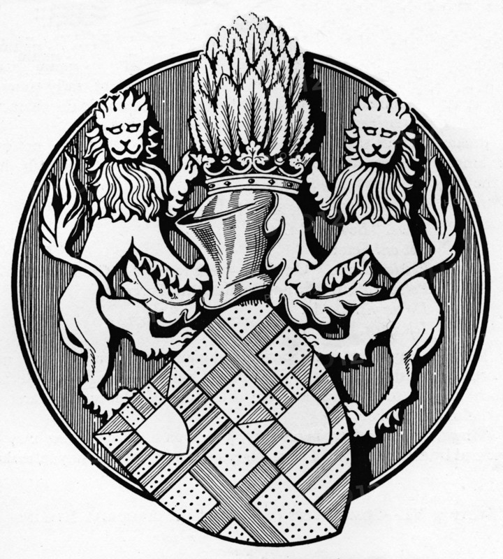 'From the Seal of the Earl Edmund de Mortimer, 1400', c1926 Artist: Herbert Norris.