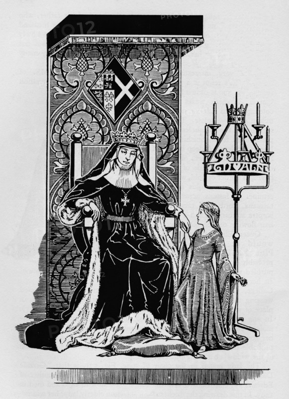 'Duchess of York, and Princess Margaret of Clarence', c1926. Artist: Herbert Norris.