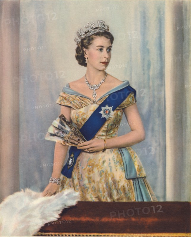 'Her Majesty Queen Elizabeth II', c1953. Artist: Unknown.