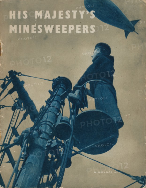 The front page of His Majesty's Minesweepers, 1943. Artist: Unknown.