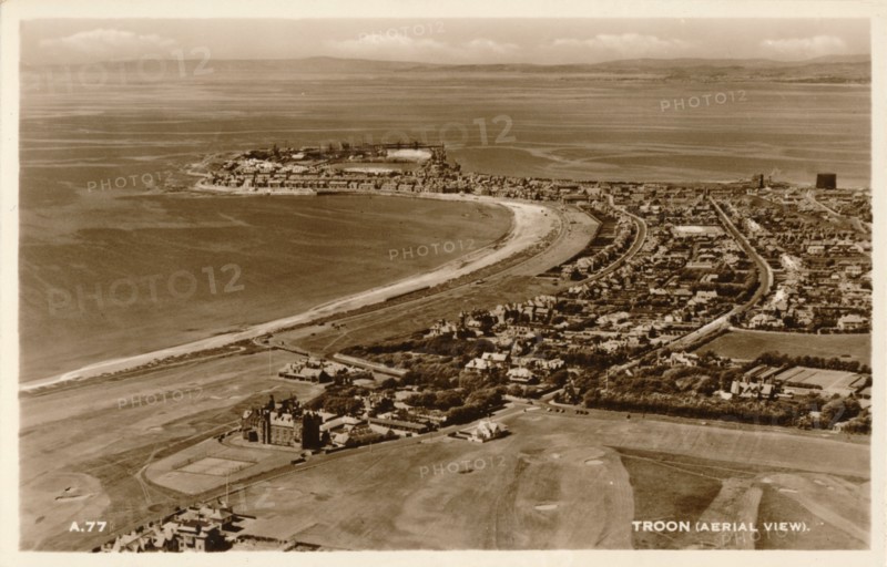 'Troon (Aerial View)', c1930. Artist: Unknown.
