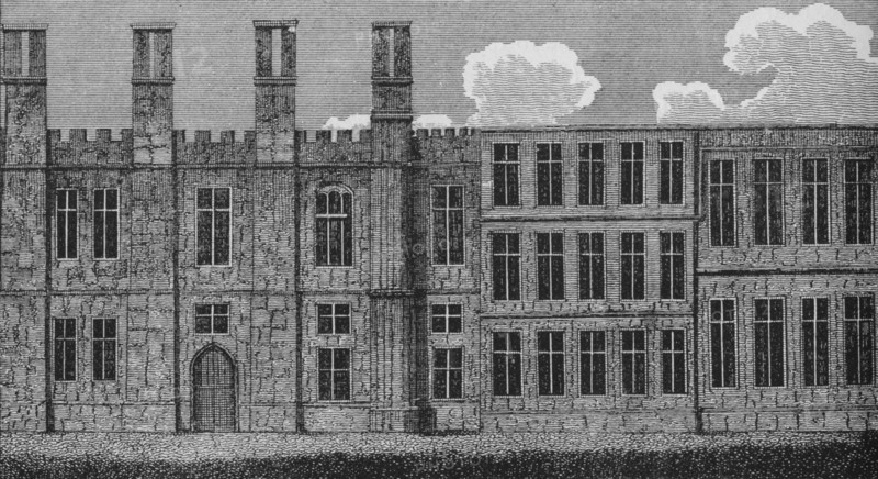 The Manor House at Chelsea, built by Henry VIII, c1810 (1911). Artist: Unknown.