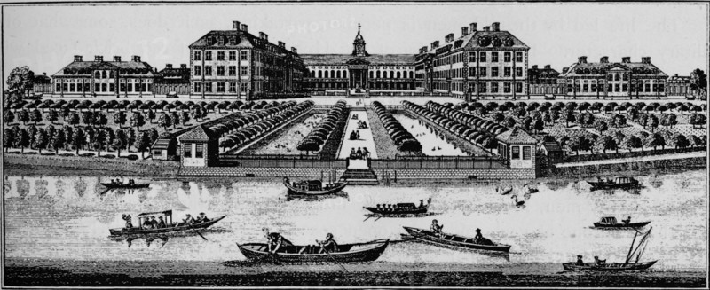 Royal Hospital, Chelsea, c1890 (1911). Artist: Unknown.