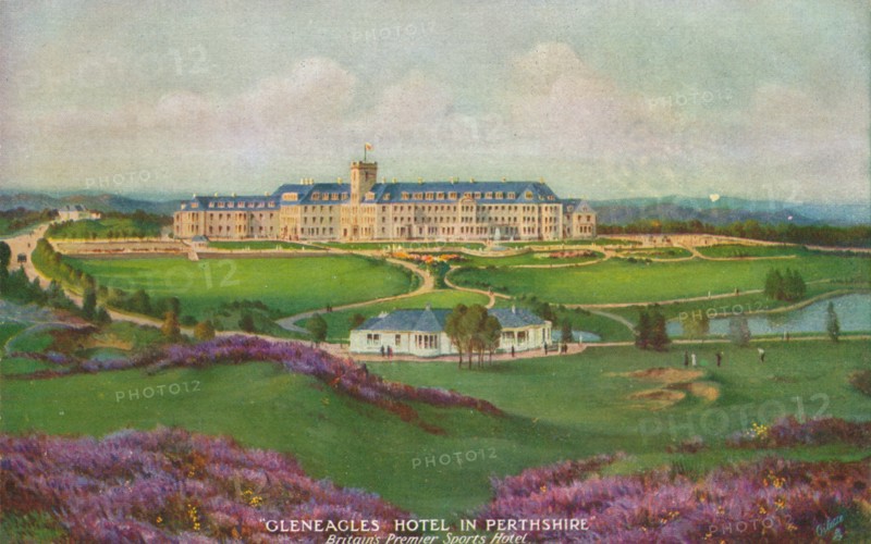 'Gleneagles Hotel in Perthshire', c1930. Artist: Unknown.
