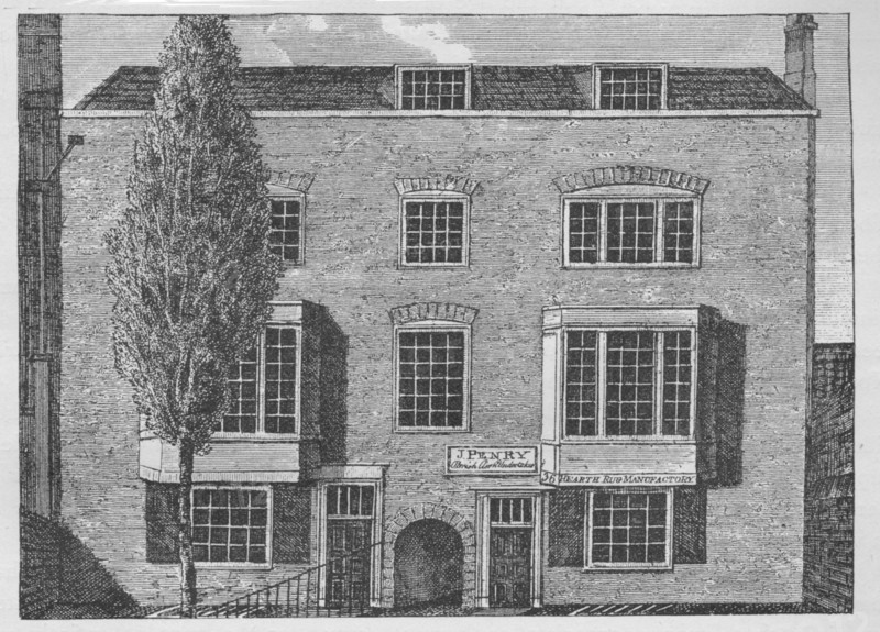Bishop Burnet's House in St John's Square, Clerkenwell, London, c1900 (1911). Artist: Unknown.