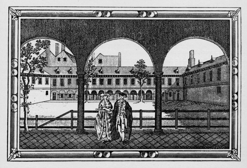 Gresham College, City of London, c18th century (1911). Artist: Unknown.