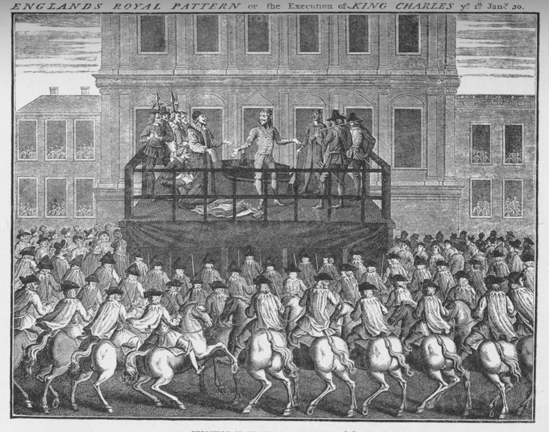 The execution of King Charles I, 30 January 1649, c1735 (1903). Artist: Unknown.