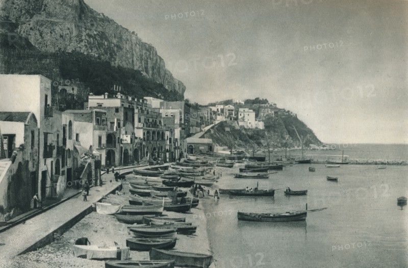 Marina Grande, Capri, Italy, 1927. Artist: Eugen Poppel.