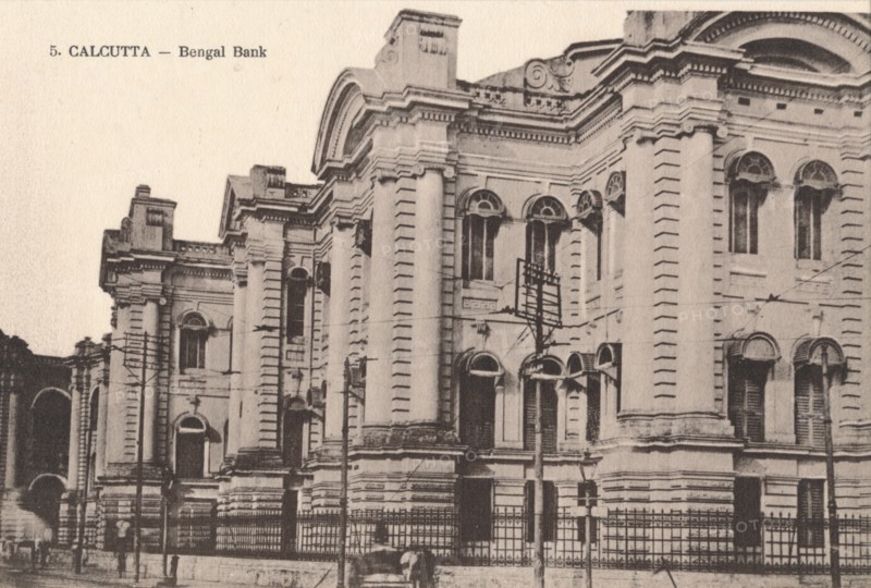 'Calcutta - Bengal Bank', c1900. Artist: Unknown.