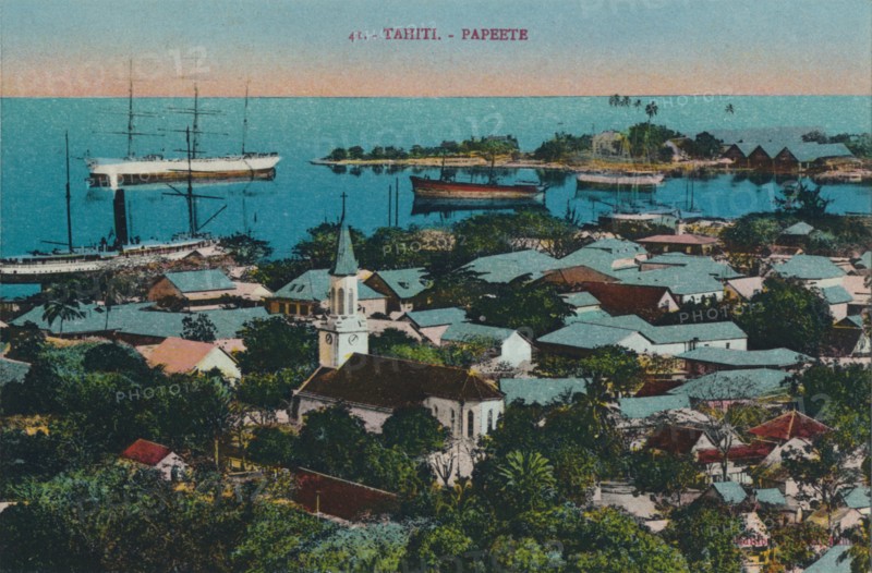 'Tahiti. Papeete', c1920. Artist: Unknown.