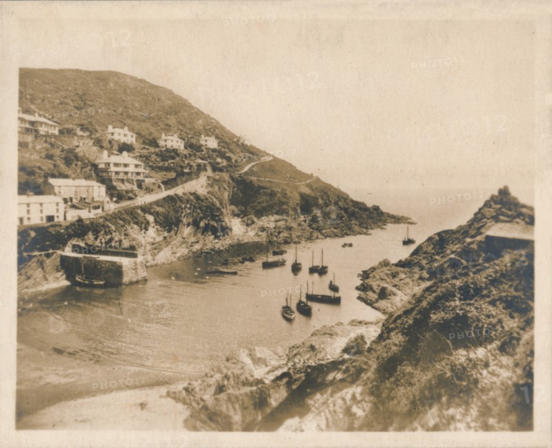 'Harbour Mouth - Polperro', 1927. Artist: Unknown.