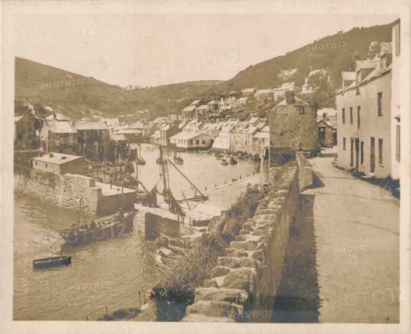 'The Harbour Entrance - Polperro', 1927. Artist: Unknown.