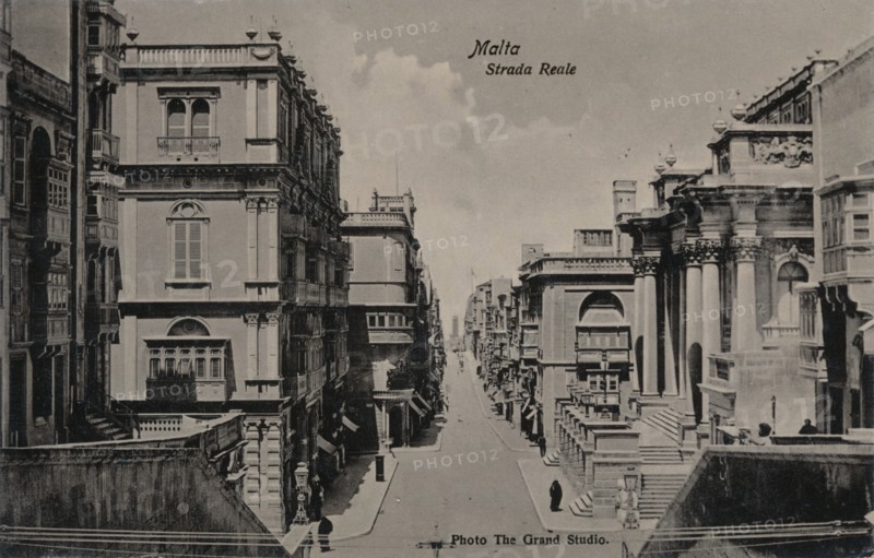 'Malta - Strada Reale', c1900. Artist: Unknown.